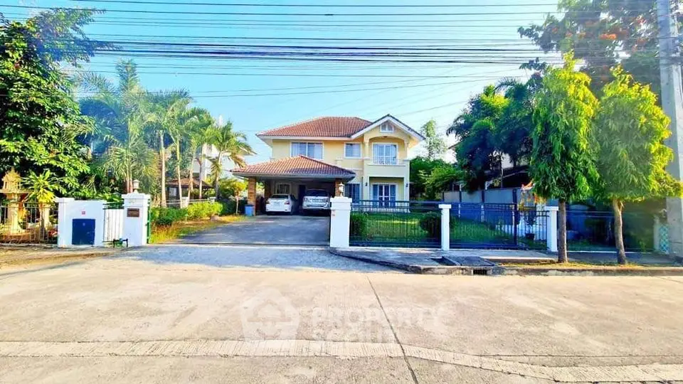 Charming suburban house with lush garden and spacious driveway