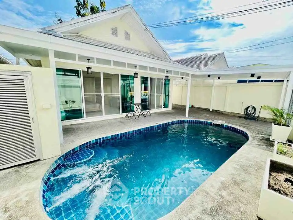 Charming villa with private pool and spacious patio, perfect for relaxation and entertaining.