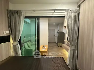 Modern apartment interior with open layout and stylish decor