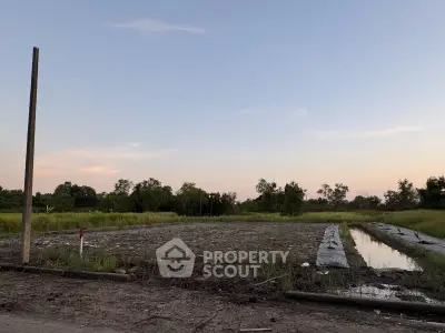 Expansive land plot with serene surroundings, perfect for development opportunities.