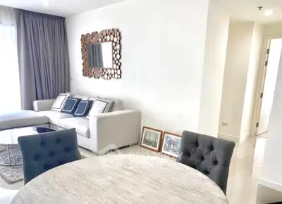 Modern living room with elegant decor and stylish furniture