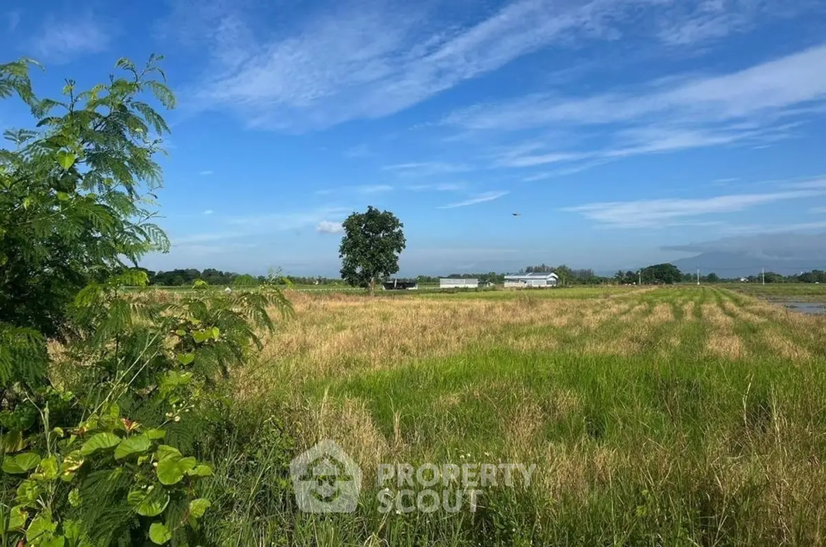Expansive rural land with clear blue sky, perfect for development opportunities.