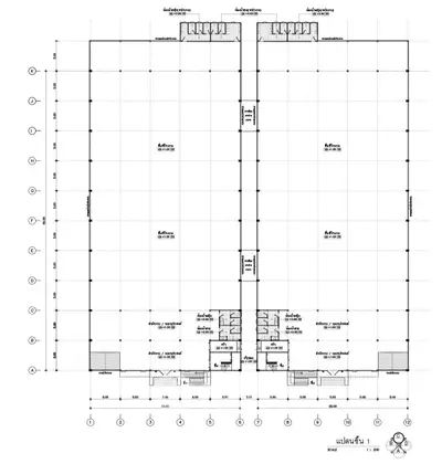 Detailed architectural floor plan with precise measurements and layout.