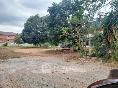Spacious vacant land with lush greenery, ideal for development opportunities.