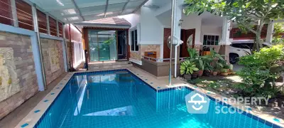 Charming home with private pool and lush garden, perfect for relaxation and entertaining.