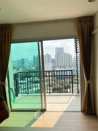 Spacious apartment with large balcony offering stunning city views