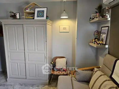 Cozy living room with stylish decor and modern furniture