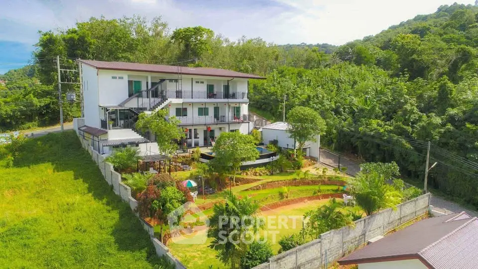 Stunning multi-level property with lush garden and scenic views, perfect for serene living or investment.