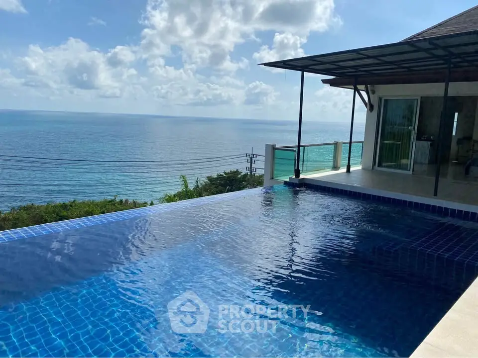 Luxurious villa with infinity pool and stunning ocean view