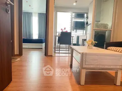 Modern apartment interior with open layout and stylish decor