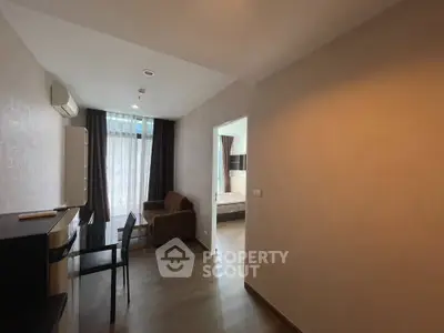 Modern apartment interior with open layout and natural light