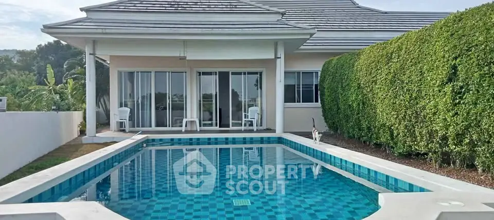 Charming villa with private pool and lush garden, perfect for relaxation and entertaining.