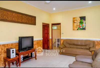 Cozy living room with elegant decor and comfortable seating