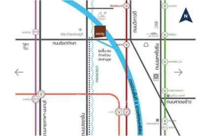 Detailed real estate map showcasing prime location and nearby amenities.