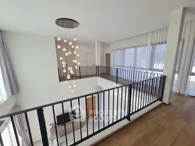 Stunning modern duplex with elegant lighting and spacious open layout