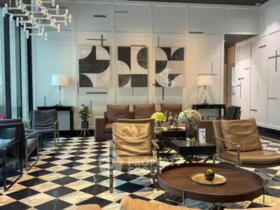 Luxurious modern living room with elegant decor and stylish furniture