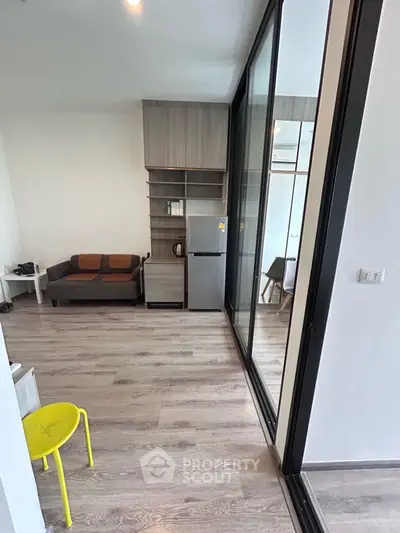 Modern apartment with open layout and stylish furnishings