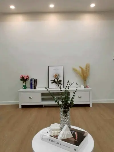 Stylish living room with modern decor and elegant furniture