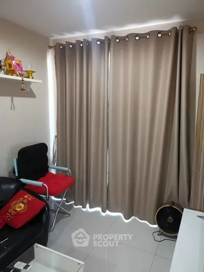 Cozy living room with modern decor and comfortable seating