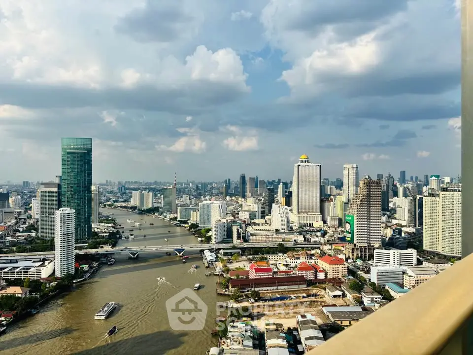 Stunning cityscape view showcasing a vibrant skyline and river, perfect for urban living enthusiasts.