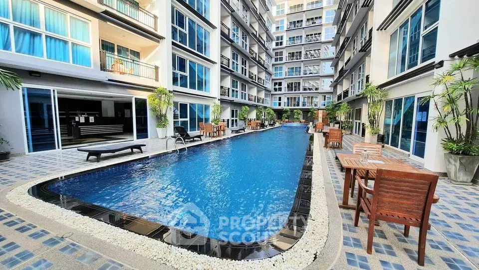 Luxurious condominium with stunning pool and modern amenities