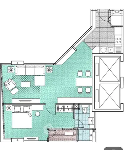  1 Bedroom Condo at Focus Ploenchit-2
