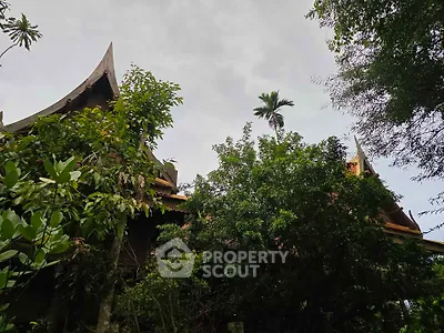 Charming traditional-style house surrounded by lush greenery, offering a serene and natural living environment.