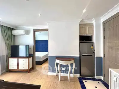Charming apartment interior with modern furnishings and stylish decor