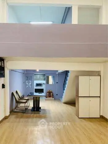Spacious modern interior with open layout and stylish furniture, perfect for contemporary living.