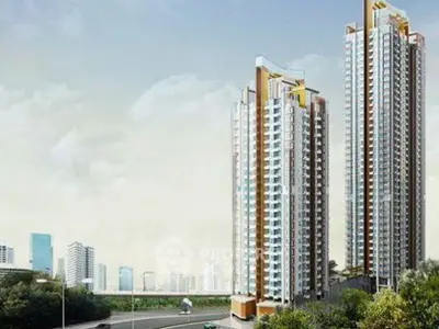 Stunning high-rise residential towers with modern architecture and cityscape views.