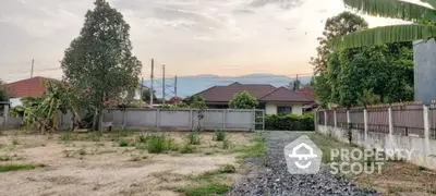 Spacious residential plot with mountain views, ideal for building a dream home in a serene neighborhood.