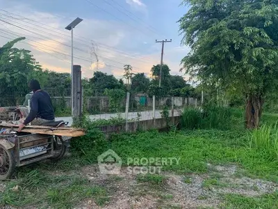 Spacious plot of land with lush greenery and potential for development, ideal for investment opportunities.