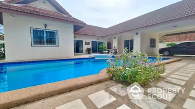 Charming villa with private pool and spacious patio in serene neighborhood