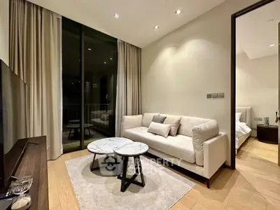 Modern living room with elegant decor and cozy ambiance