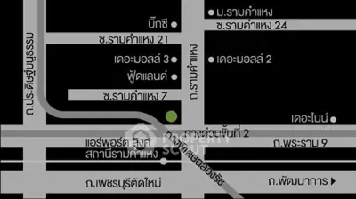  1 Bedroom Condo at The Base Rama 9 Ramkhamhaeng-4
