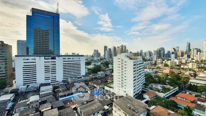 Stunning cityscape view showcasing modern skyscrapers and urban landscape, perfect for real estate investment.