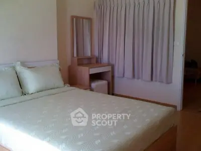 Cozy bedroom with elegant decor and natural light