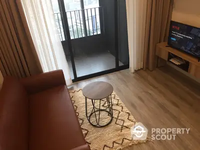  1 Bedroom Condo at Ideo Mobi Asoke Livingroom