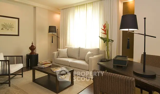 Fully Furnished 1 Bedroom Apartment at Saladaeng Colonnade Serviced Apartments-1