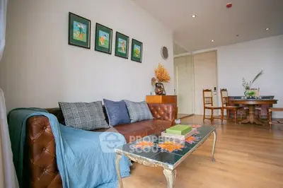 Stylish living room with elegant decor and cozy seating in modern apartment