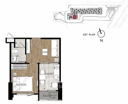 1 Bedroom Condo at The Tree สุขุมวิท 71 เอกมัย-1