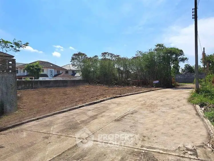 Spacious vacant land plot in a serene residential neighborhood, perfect for building your dream home.