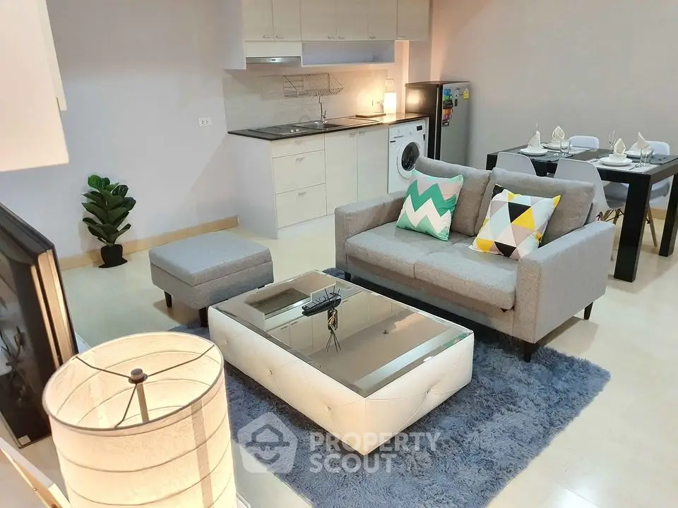 Fully Furnished 1 Bedroom Condo at My Resort Bangkok Condominium-1