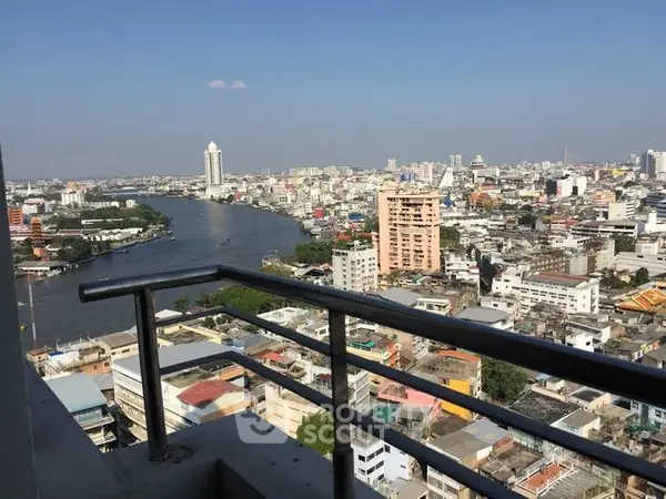 คอนโด 2-ห้องนอน ที่ สี่พระยา ริเวอร์วิว คอนโดมิเนียม ใกล้ MRT หัวลำโพง
