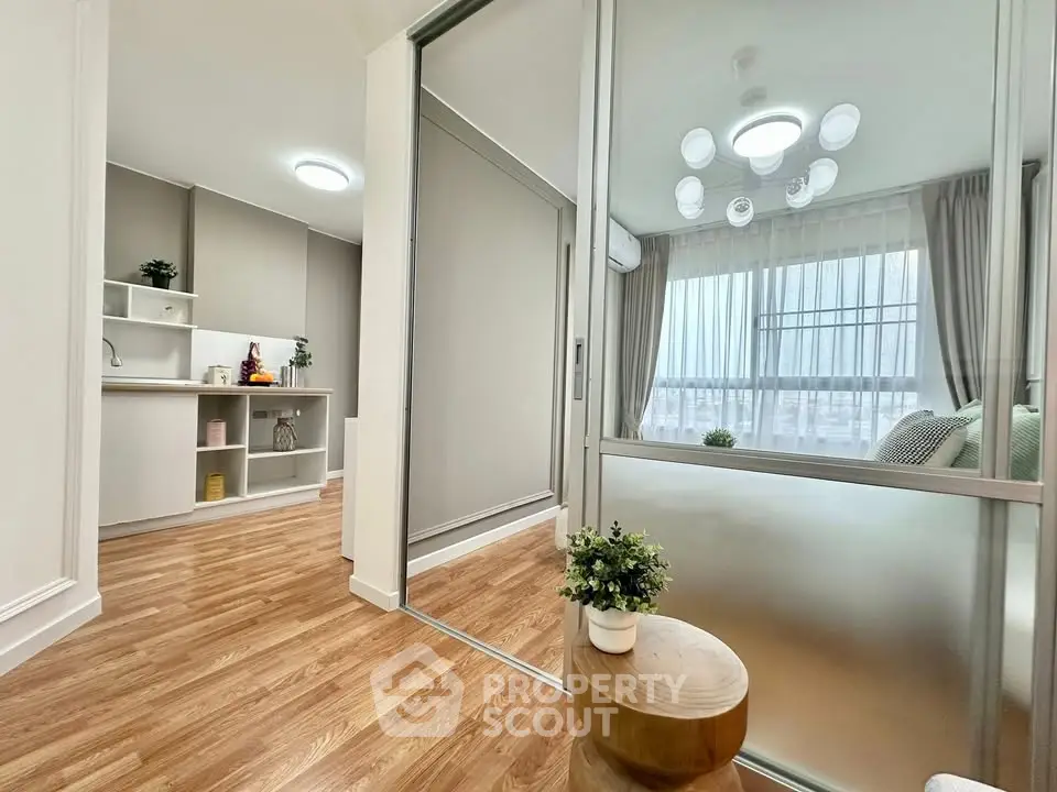 Modern apartment interior with open layout and stylish decor