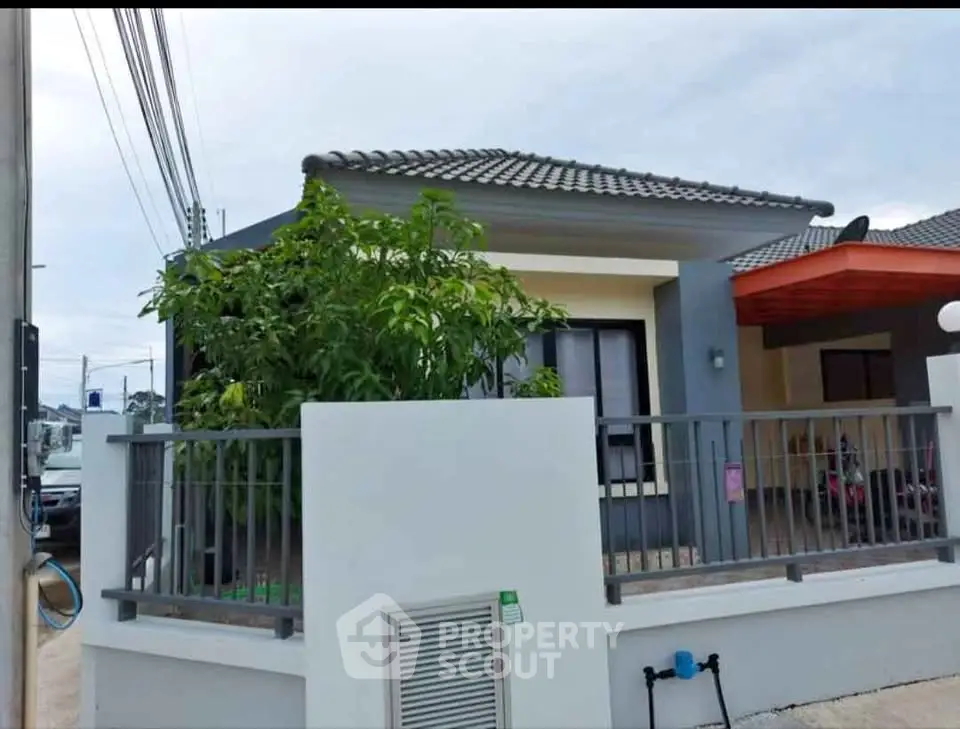 Charming single-story home with modern design and fenced yard, perfect for families seeking comfort and style.