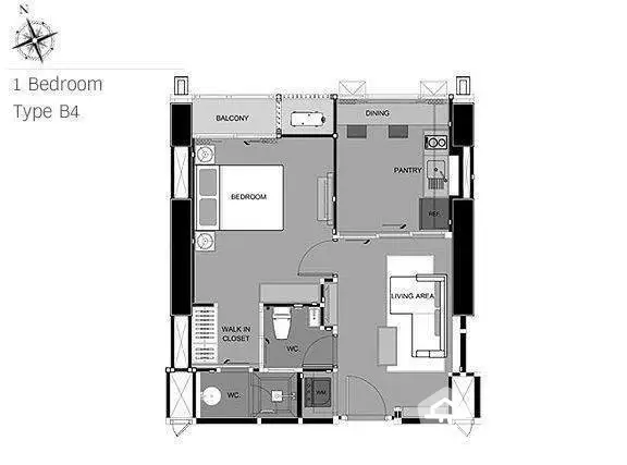  1 Bedroom Condo at Rhythm Phahol Ari-1