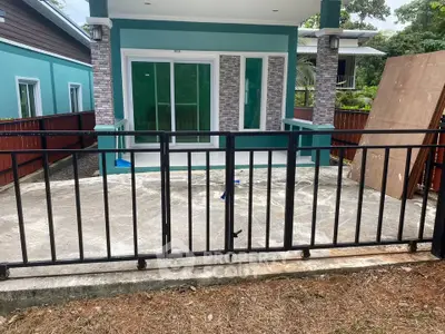 Charming modern home with spacious patio and sleek sliding glass doors