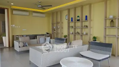 Modern living room with stylish decor and comfortable seating