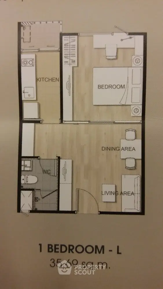  1 Bedroom Condo at Condolette Pixel Sathorn-1